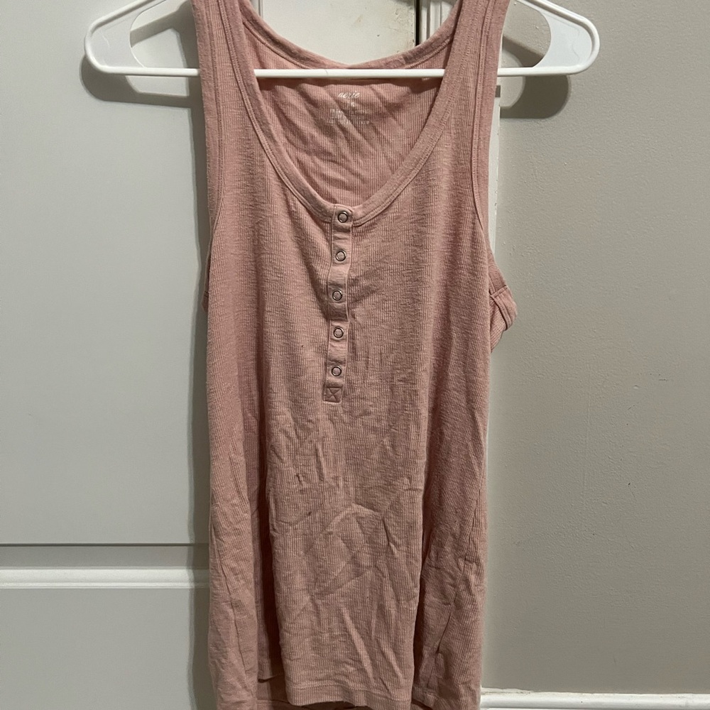 Pink American eagle tank top
